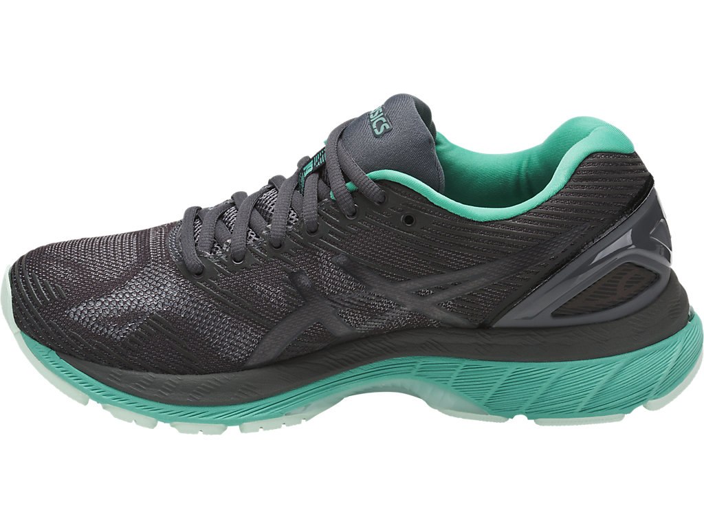 Asics Gel-Nimbus 19 Running Shoes For Women Dark Grey/Black 990OCDGN
