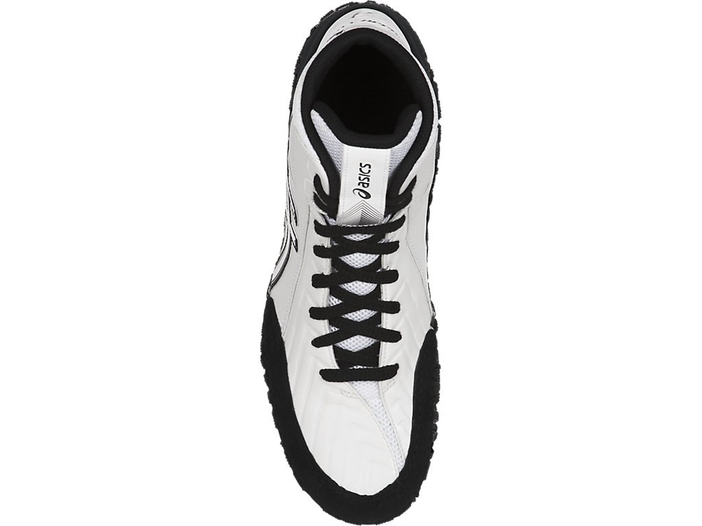 Asics Aggressor 3 Shoes For Men White/Black 996LYYUW