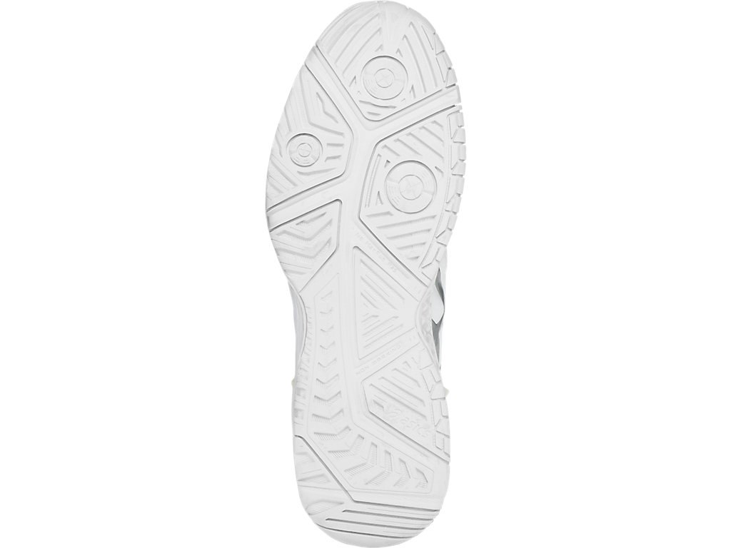 Asics Gel-Resolution 7 Tennis Shoes For Men White/Silver 999ENFXT