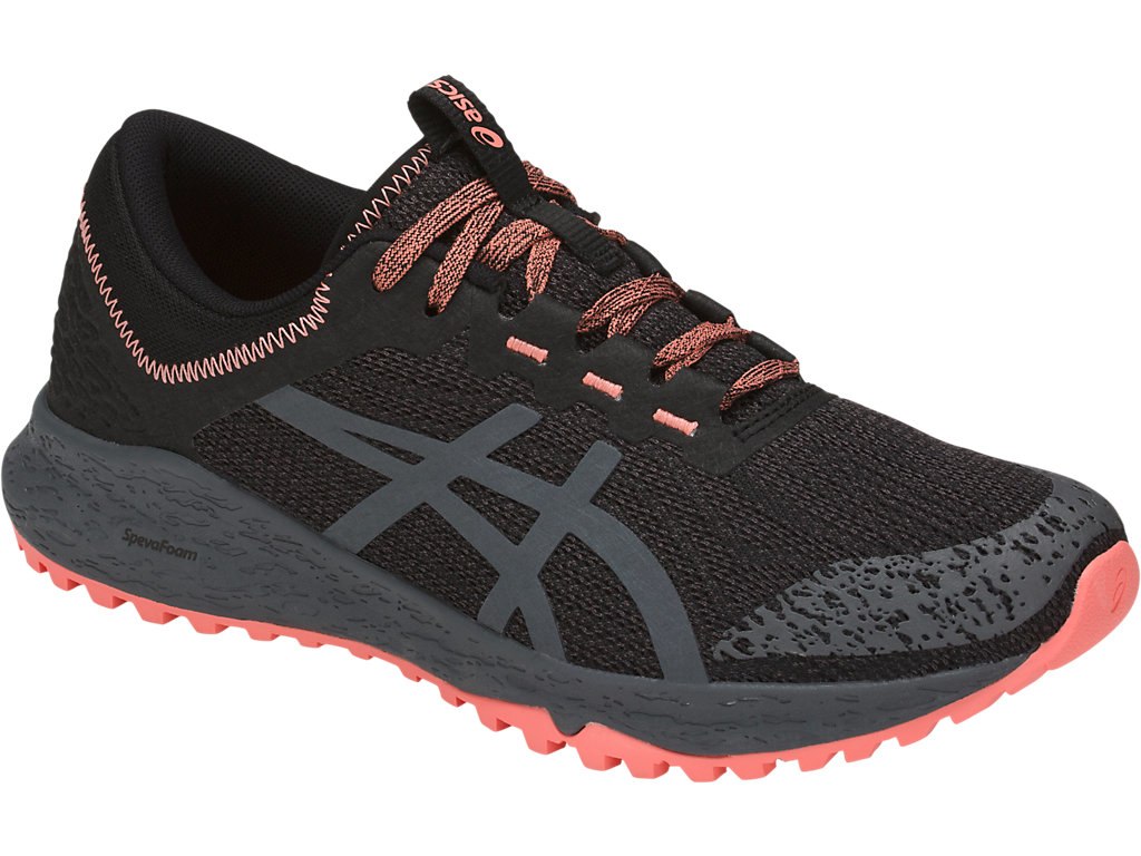 Asics Alpine Xt Running Shoes For Women Black/Dark Grey/Pink 999SZURN